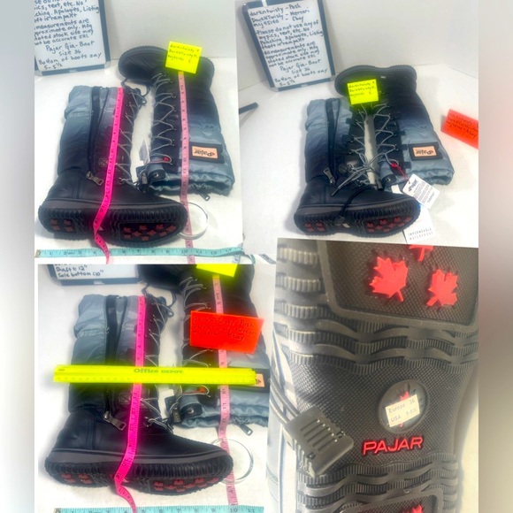 BNIB PAJAR BOOTS. Size on boot says 6
while tag on bottom says 5-5.5 - Picture 13 of 16